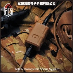 FCS-TACTICAL V20 PTT Single Communication Channels for AMP Headset and PRC148 152 Radios