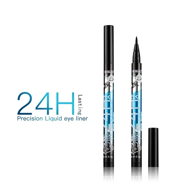 Makeup Black Liquid Eyeliner Waterproof Eyeliner Pencil Make up 24 Hora Long-Lasting Liquid Eye Liner Pen Quick-Dry No Blooming