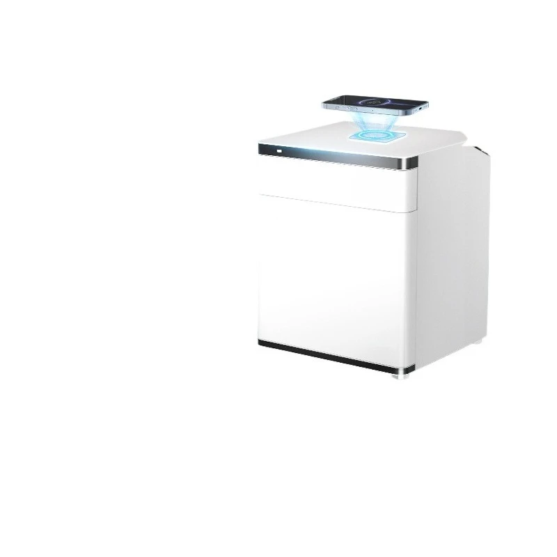 

Безопасный небольшой прикроватный сейф, цельнометаллический противоугонный шкаф с умным паролем, отпечаток пальца