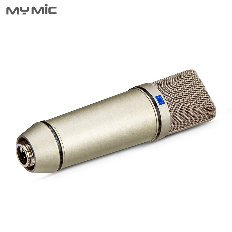 MX9 Professional studio mic equipment USB sound card headphone Condenser Large Diaphragm Microphone for Singing Room recording