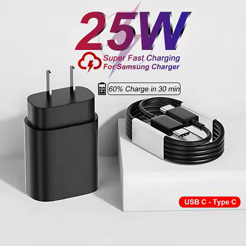 For Samsung PD 25W Super Fast Charger USB Type C Cable For Galaxy S23 S24 Ultra S22 Plus S21 S20 FE Note 20 10 + A54 A55 A34 5G