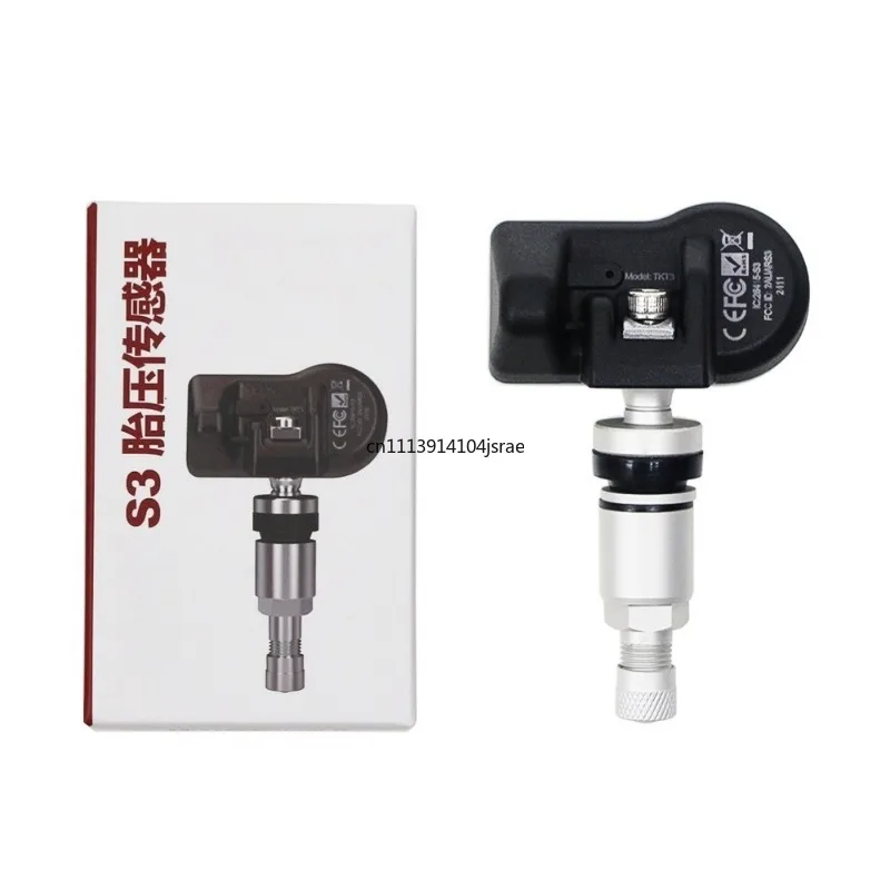 For S3 Re‑programmable TPMS Sensor Dual‑Frequency 315MHz 433MHz Compatible with T100 for 99% Vehicle Models