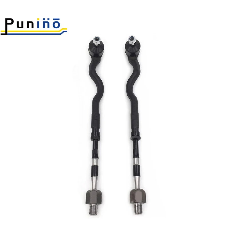 Punino 2pcs Front Tie Rod End Link for BMW 3 Series E46 E36 Z4 E85 320i 325i 1999 2000 2001 2002 2003 - 2008 32111096897