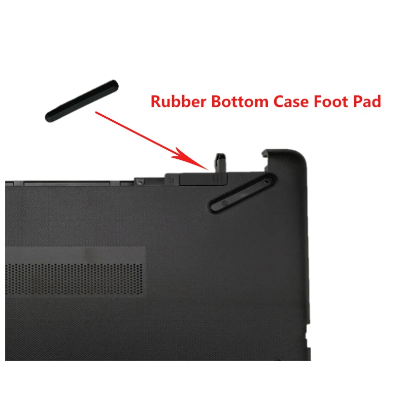 New Rubber Legs For Laptop Bottom Case Foot Pad HP Laptop Legs DIY Rubber Pads Foot Strips For HP 15-BS 15T-BS 15-BW 15Z-BW