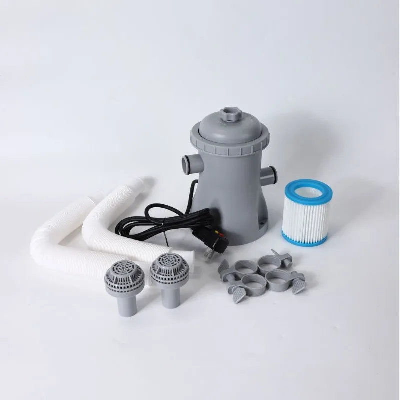Water Circulation Filtration Device For Inflatable Bath Pool, Portable Water Cleaning Equipment To Remove Floating Debris