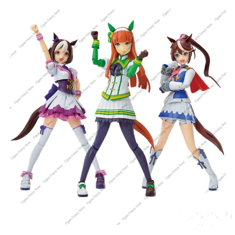 

Spot SaleBandai genuino FRS Pretty Derby Semana especial Silence Suzuka Tokai Teio Anime figura acción juguetes molos ensambl