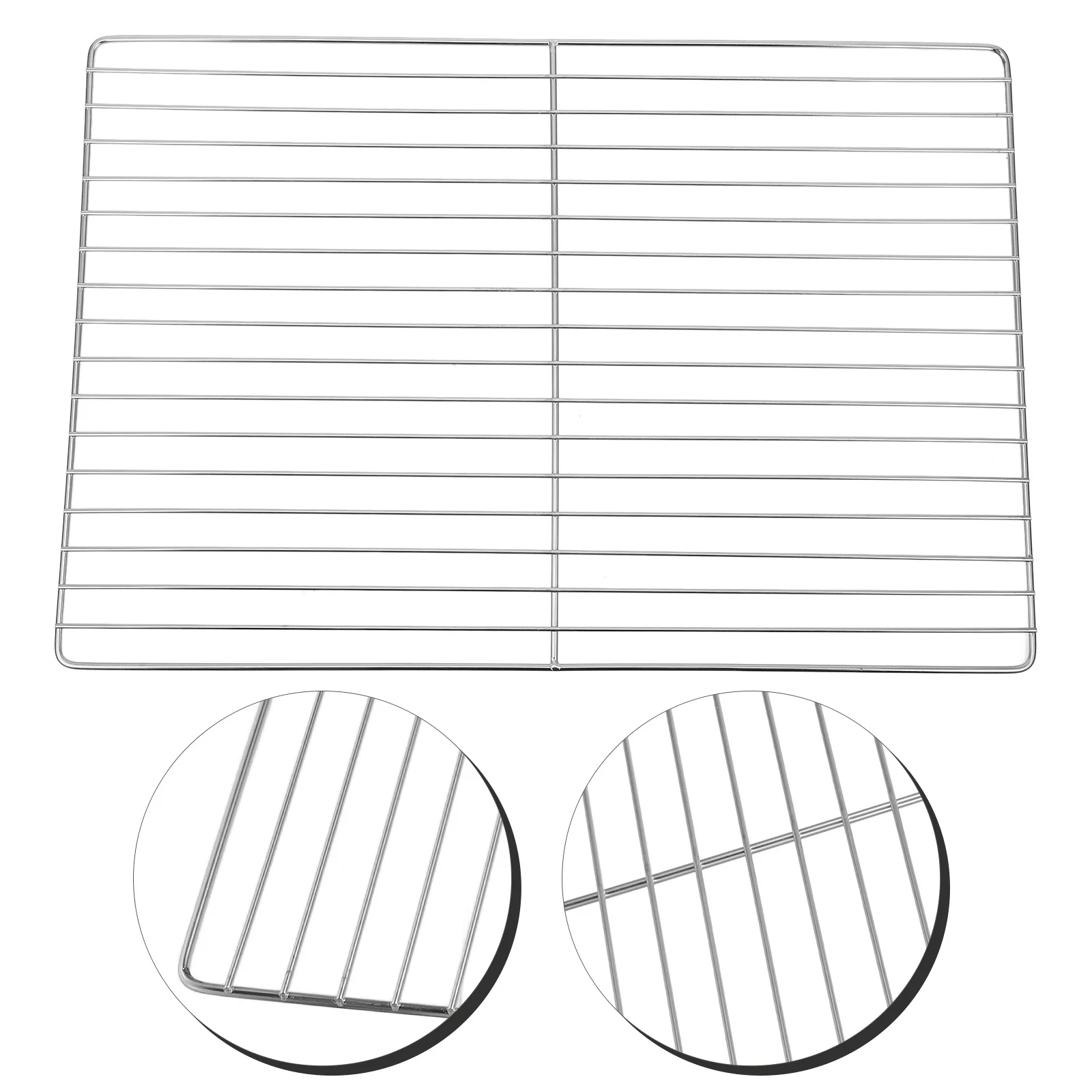 

Решетка для приготовления барбекю из нержавеющей стали, для кемпинга, семейной вечеринки, антипригарный чайник с длительным сроком службы, сменный стержень для гриля, кухонная сетка