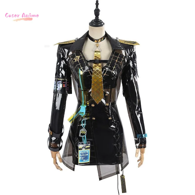 Coser Game Naraka: Bladepoint Shayol Wei Cosplay Costume Uniform Halloween Carnival Party Christmas Play Role Clothes Clothing