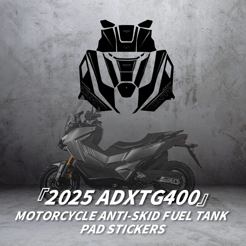 

For SYM ADX TG 400 2025 Motorcycle Anti-Slip Tank Sticker - Secure Grip, Protect Paint, Custom Fit