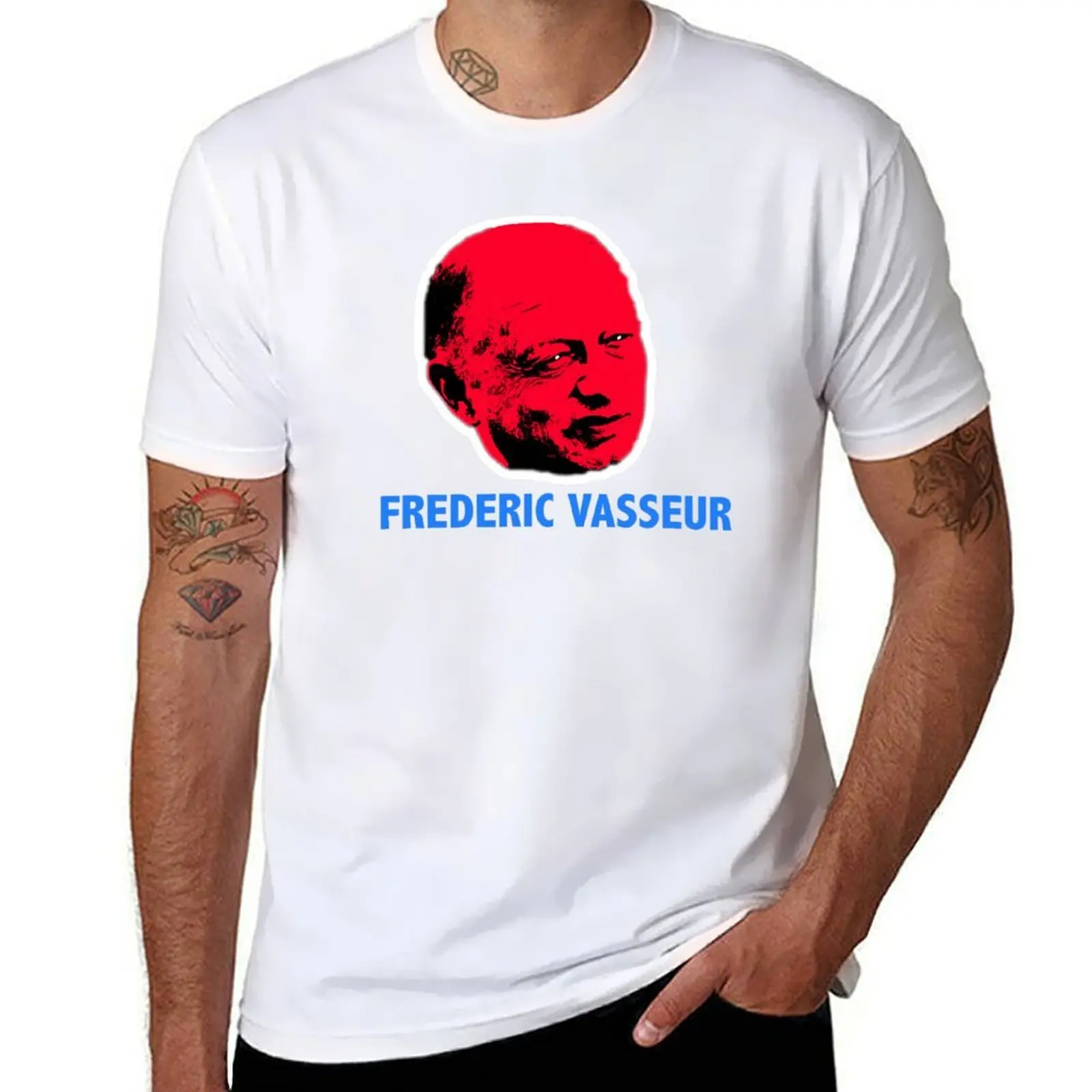 

Frédéric Vasseur illustration T-Shirt cotton t shirt man t shirts for man cotton soft T-Shirt
