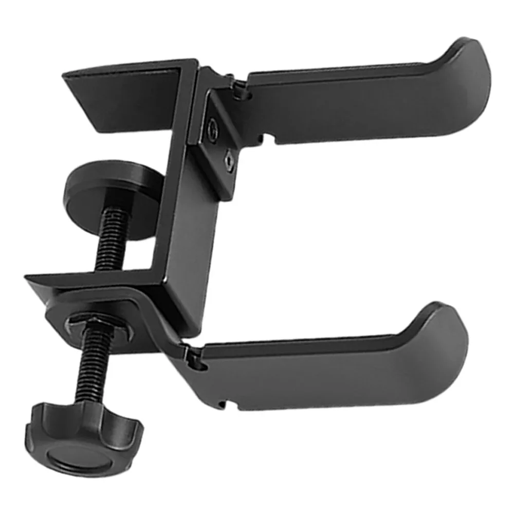 

Headphones Hanger Desk Headphone Holder Hook Stand No Punching Hooks for Tables Holder Black Gaming Clamp Rack Storage