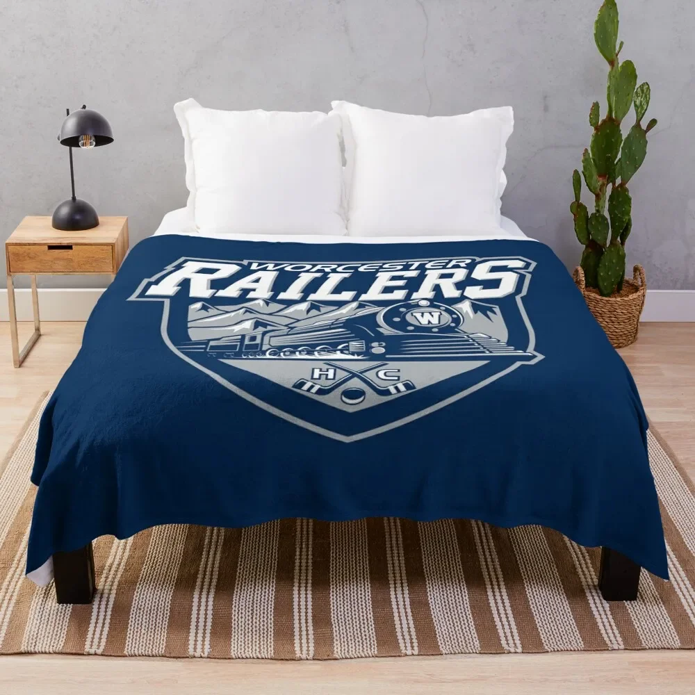 

Worcester Railers Throw Blanket Soft Big Cute Blankets