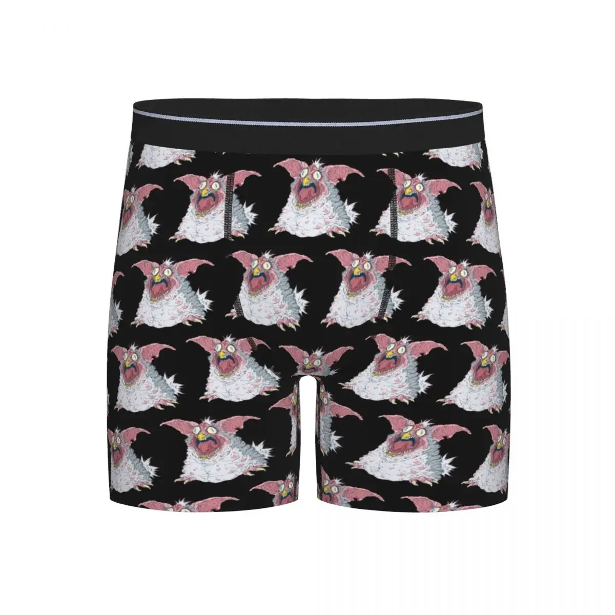 

Long Boxer Underpants Shorts Creepy Furby Panties Men's Soft Underwear for Homme Man Boyfriend Gifts