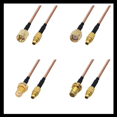 

RG316 Cable Kable SMA/RP-SMA Male to MMCX Male Plug Connector RF Coaxial Pigtail Jumper