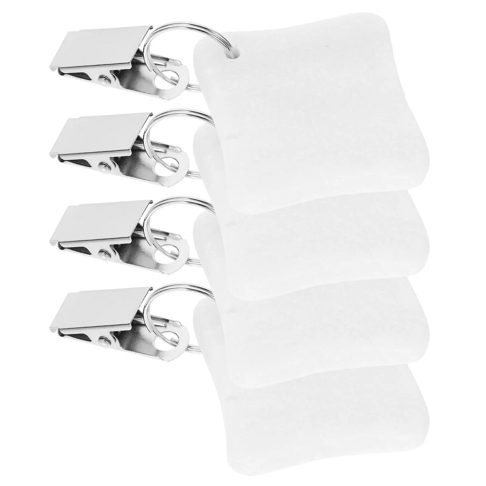 

4Pcs Stone Table Cover Weights Metal Clips Decorative Windproof Outdoor Picnic Use Compact Easy Install Tablecloth Weights