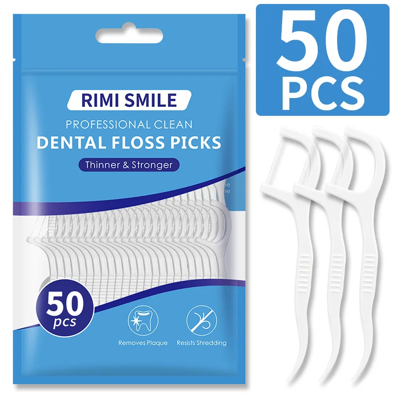 600PCS/300PCS/100PCS/50PCS/30PCS - Dental floss stick - interdental cleaning tool