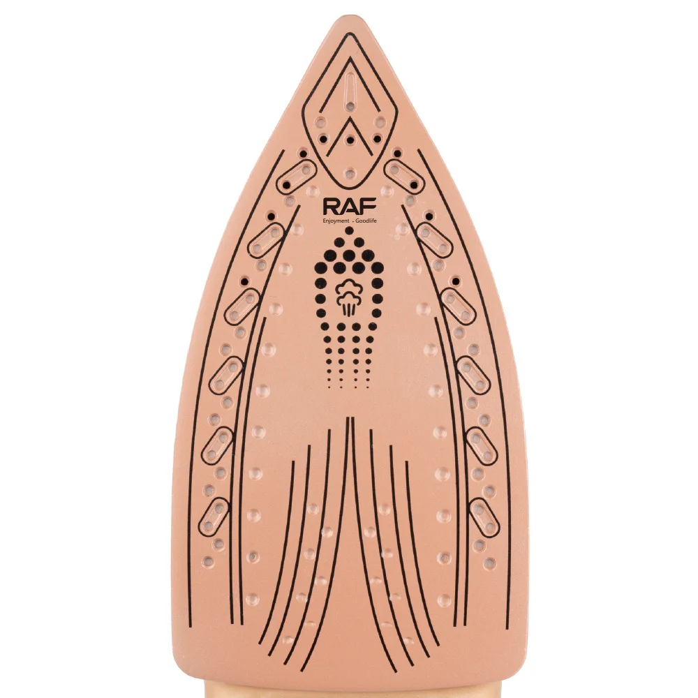 لوحة قاعدة سيراميك مكواة البخار الكهربائية، سعة بخار كبيرة، فندق تجاري منزلي عالي الطاقة