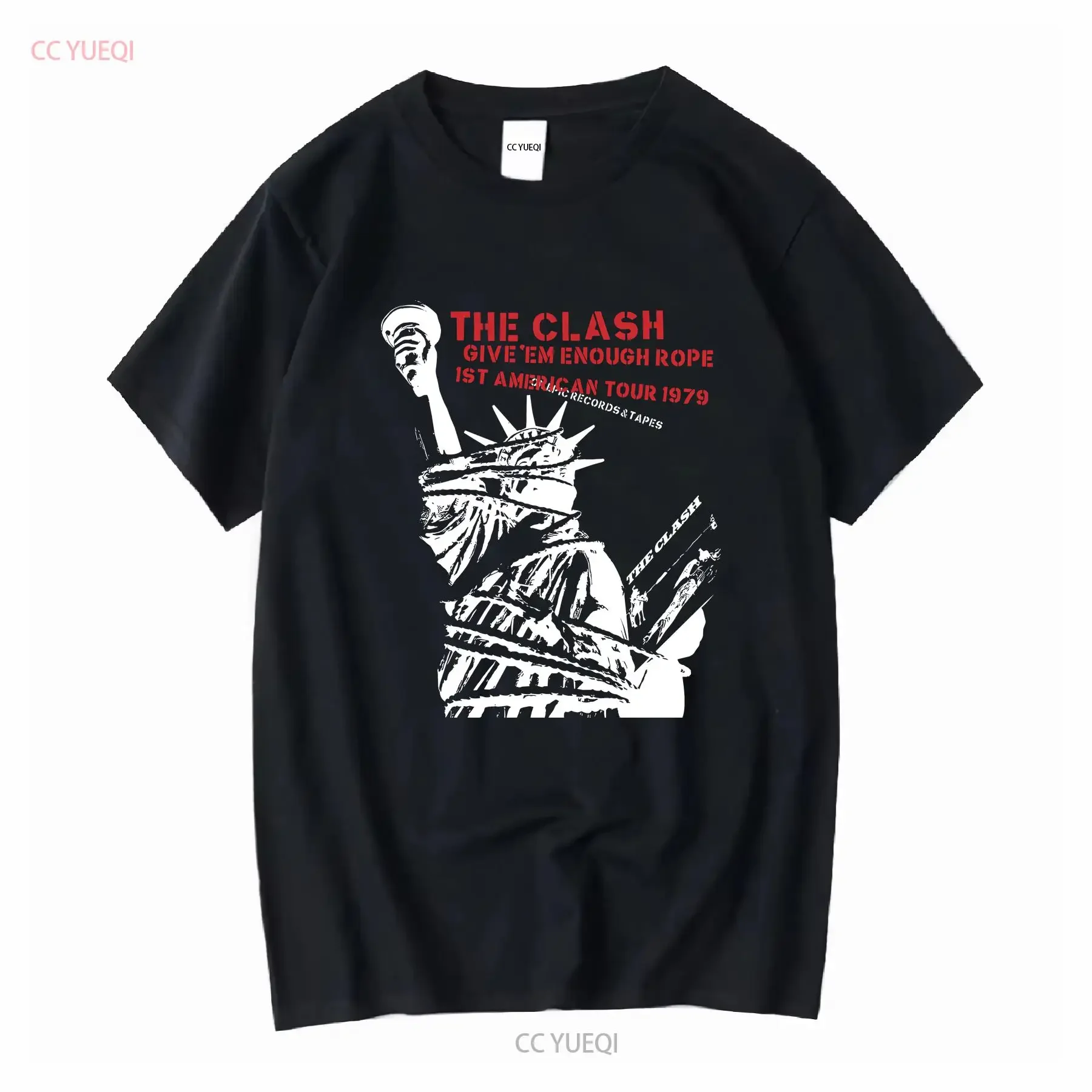 

Футболка The Clash Crash Band Rock Punk, мужская, размер S Joe Strummer, винтажная, стираная, удобная, слегка, универсальная, стильная