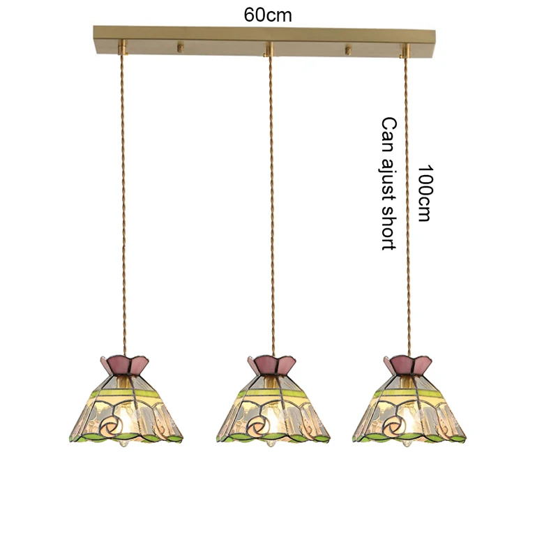 Retro Tiffany kroonluchter plafondlampen woonkamer hanglamp decoratie eetkamer slaapkamer keuken loft hanglamp