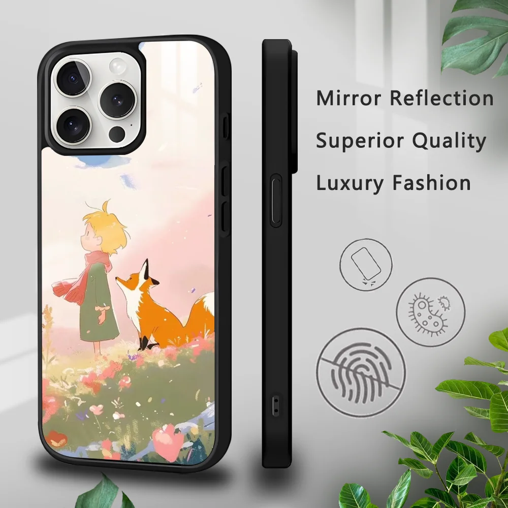 

The beautiful and dreamy Le Petit Prince Phone Case For iPhone 16 15 14 13 12 11 Pro Xs Max Mini Plus Celulares Hard Funda