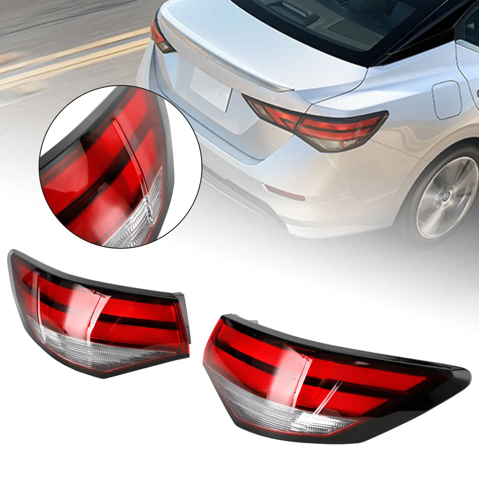 Left+Right Tail Light Lamp For Nissan Sentra 2020-2022 P1