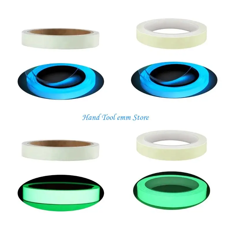 H37F Bright After Dark Adhesive PET Tape 300cm Length Customizable Safety Strips