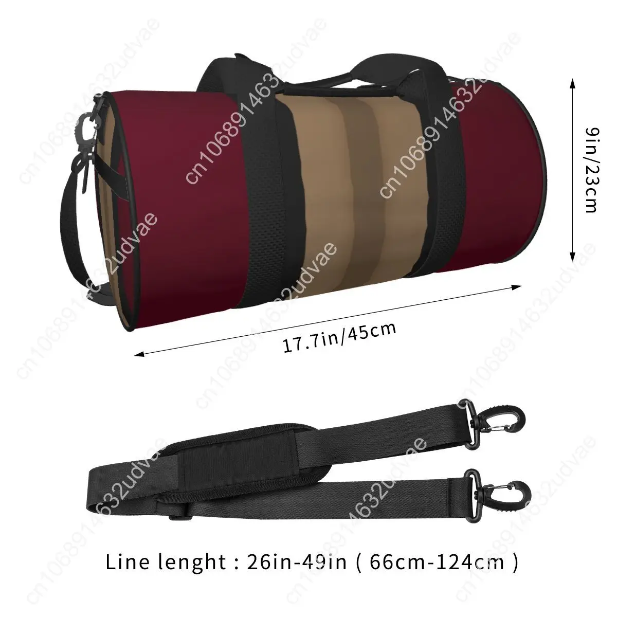 Gym Bag Sennins Scroll Anime Sports Bag Gym Accessories Cool Fashion Men's Outdoor Design Handbag Graphic Travel Fitness Bag