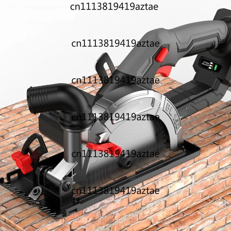 20V Lithium Battery Hand Push Saw 6-inch Electric Circular Saw Can Cut Wood, Tiles and Metal