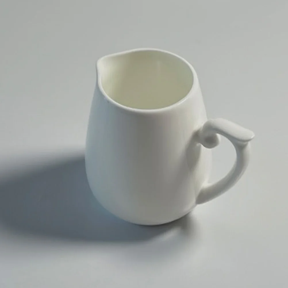 

Керамический кувшин для сливок для молока, удобный на ощупь, многоцелевой для молока, кофе, сиропа, соуса, отеля, кафе, столовой