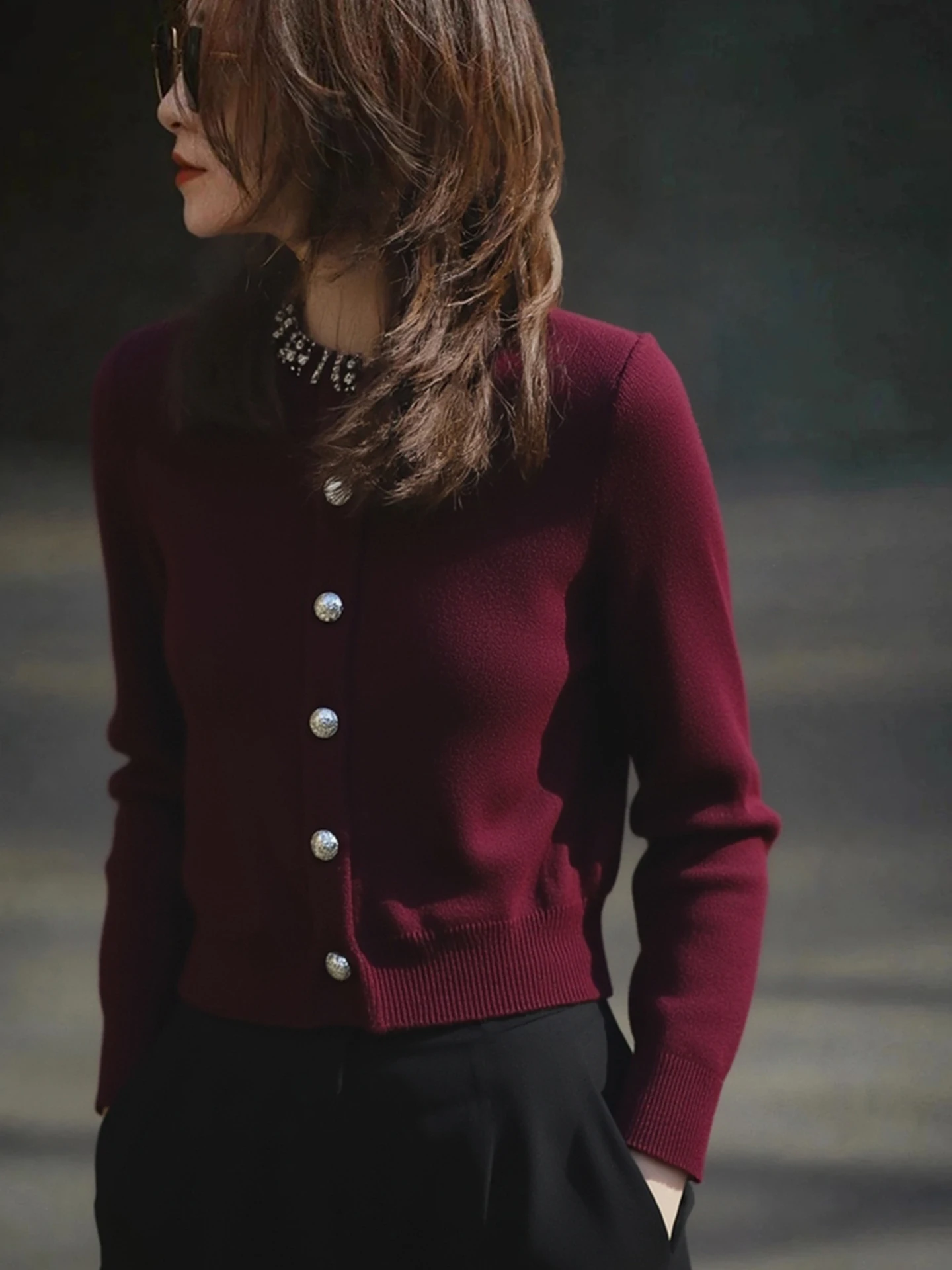 

Ele Long Sve Knit Top Women's Faion Slimming Base Layer irt Korean Sle Commute Warmth Winter Faion 2026