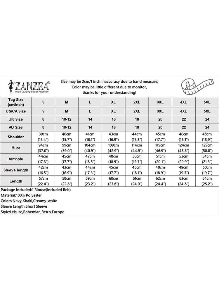 ZANZEA Half Puff Sleeve Tie-Waist Shirts Korean Fashion Women Office Button Up Chemises Femme 2025 Summer O-Neck Elegant Tops