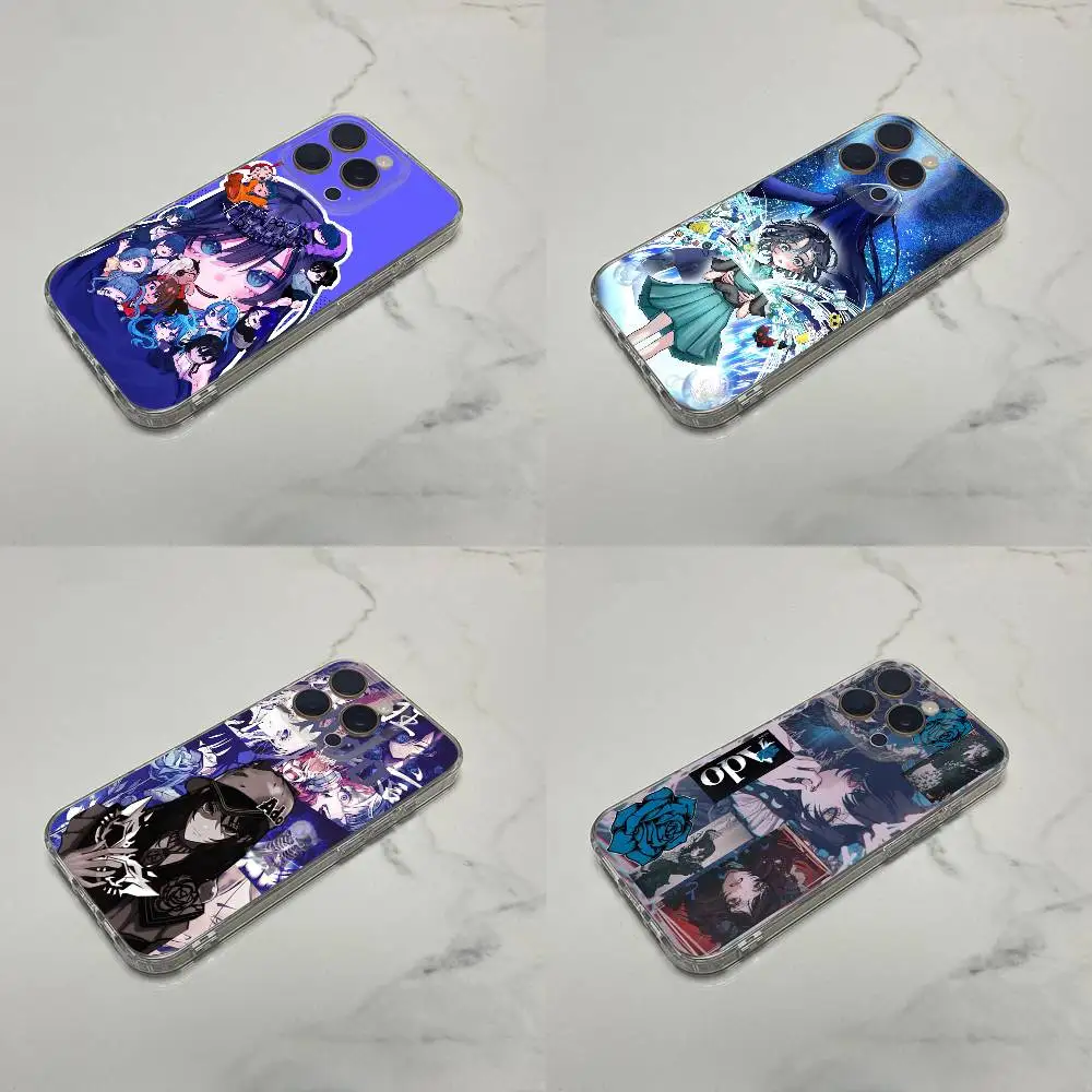 

Cute A-Ado Kyogen Adobum Girl Phone Case For iPhone 17,16,15,14,13,12,11 Plus,Pro,Max,Plus,E,SE4,Mini Transparent Box