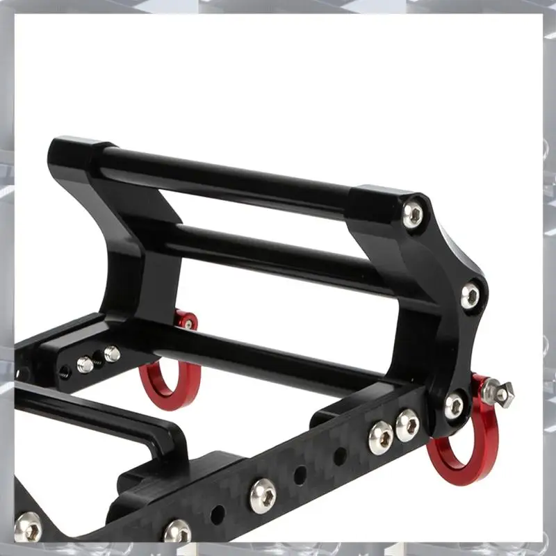 

A84F-LCG Metal Front Bumper With Tow Hook For Axial SCX10 Traxxas TRX4 1/10 RC Crawler Car DIY Upgrades Parts