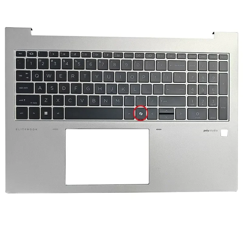 New Keyboard and Case Assembly for HP EliteBook 860 865 G11 Notebook C Case Integrated