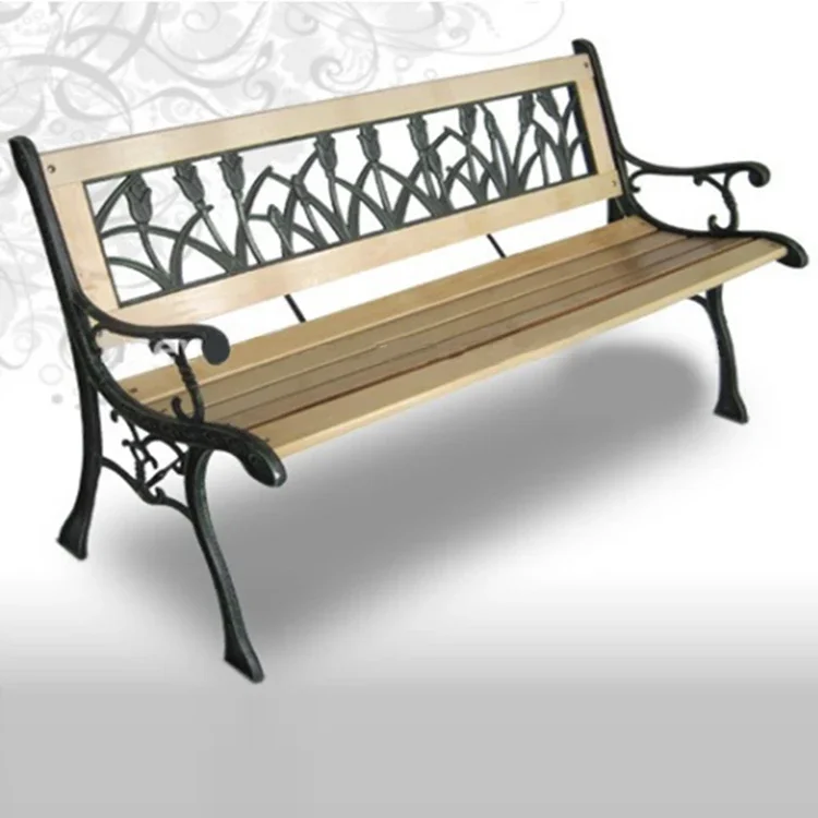 

Outdoor Cast Iron Garden Chairs Antique Wooden Park Bench