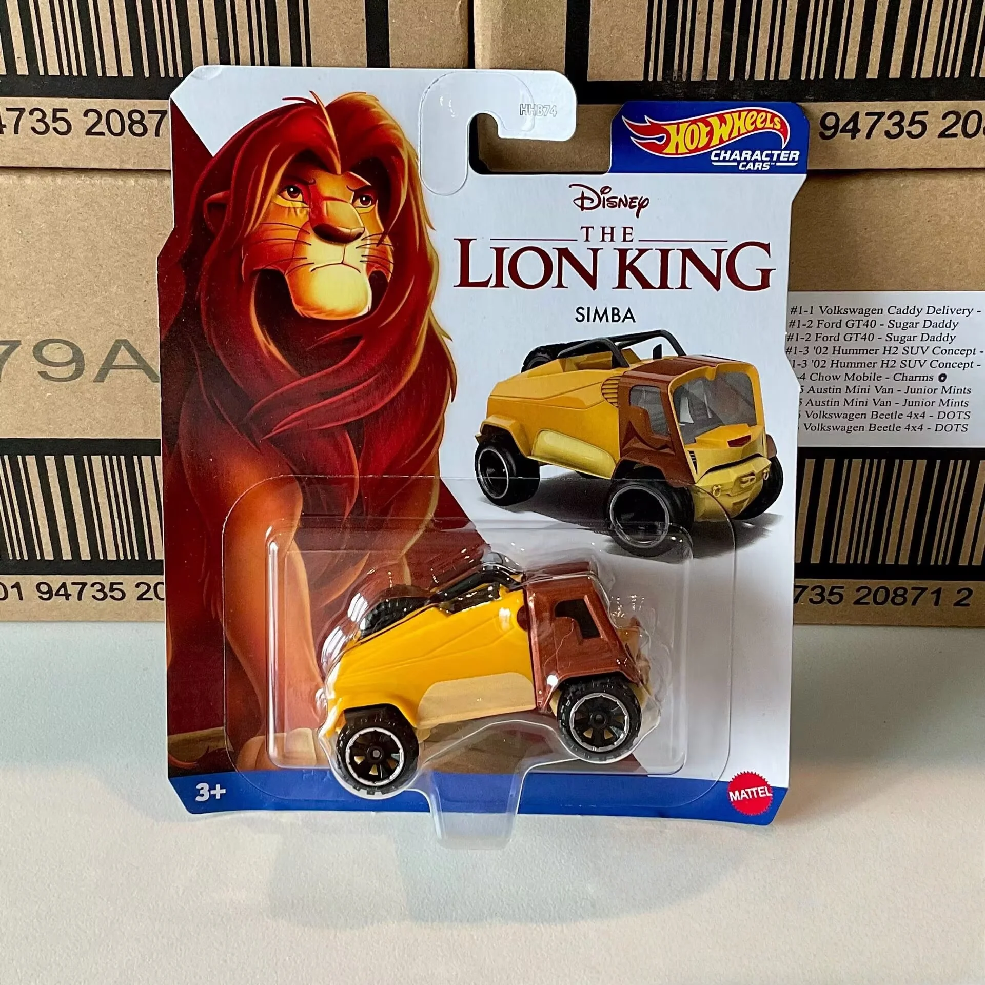 ล้อร้อน X Disney Character รถ Ghost Lion King ฯลฯ 1:64 Scale Die-Cast รุ่นของเล่นใหม่ยังไม่ได้เปิดเรือตอนนี้