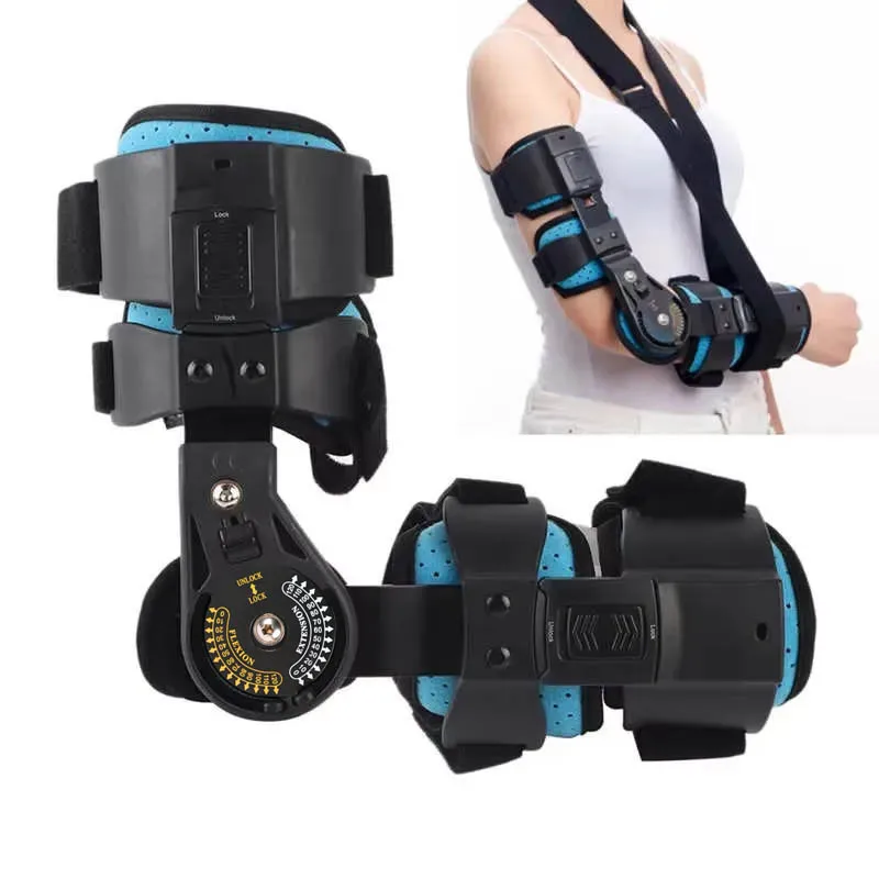 new-hinged-rom-elbow-brace-adjustable-elbow-brace-op-rear-elbow-brace-arm-injury-recovery-lightweight-breathable