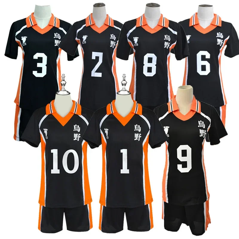 

Tobio Kageyama Cosplay Anime Haikyuu Shoyo Hinata Cosplay Costume Daichi Sawamura Volleyball Sportswear Halloween Costumes