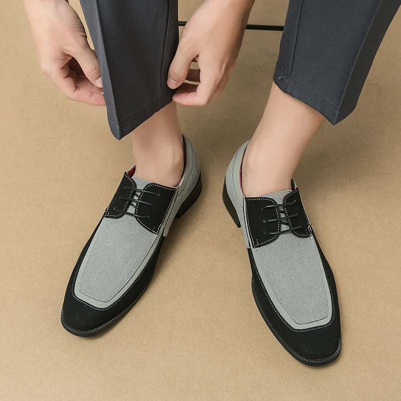 Рисунок 5 - Мужские замшевые туфли дерби с