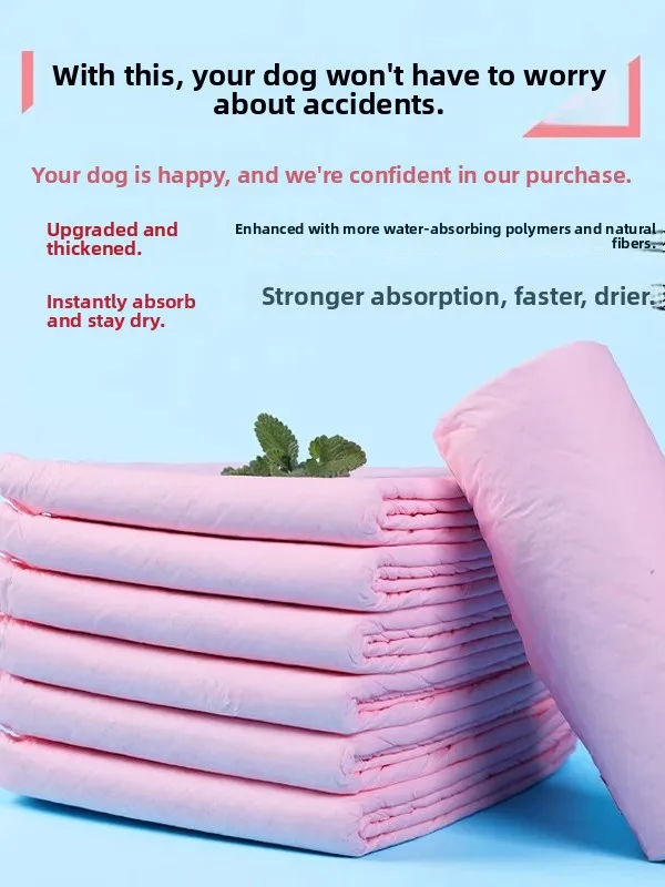 

Thiened Pet Dog Сильно впитывающие подушечки для дрессировки собак Gold Retriever Тедди Подгузники Засоби для чистки домашних животных Активированный уголь D...