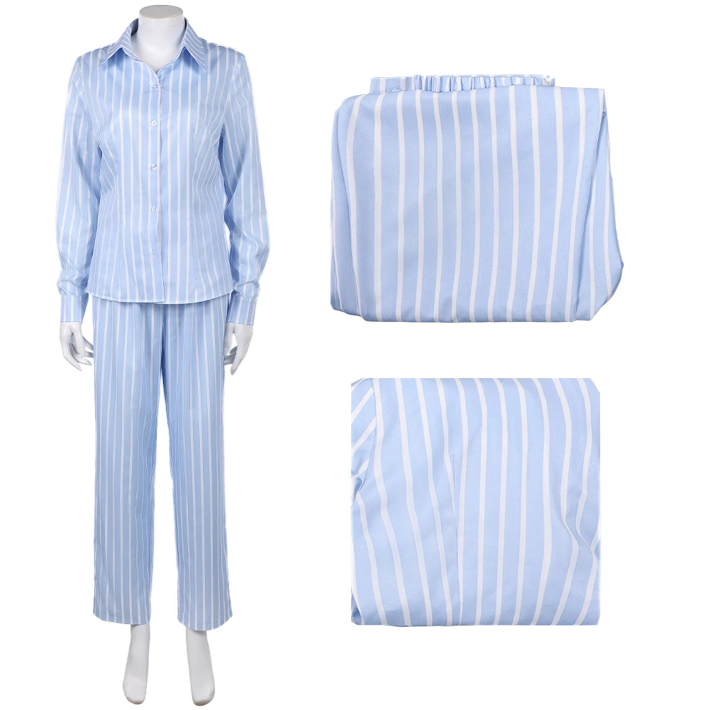 Pijama Azul de Nami para Cosplay, Disfraz de Pirata de la Serie de TV Live Action 2, Ropa de Dormir, Trajes para Mujer, Ropa para Halloween y Carnaval