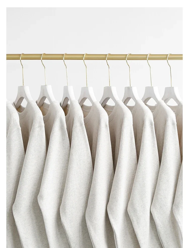 سويت شيرت أمريكي كاجوال مطبوع برقبة دائرية، طبقة أساسية فضفاضة جديدة للخريف والشتاء بأكمام طويلة #5