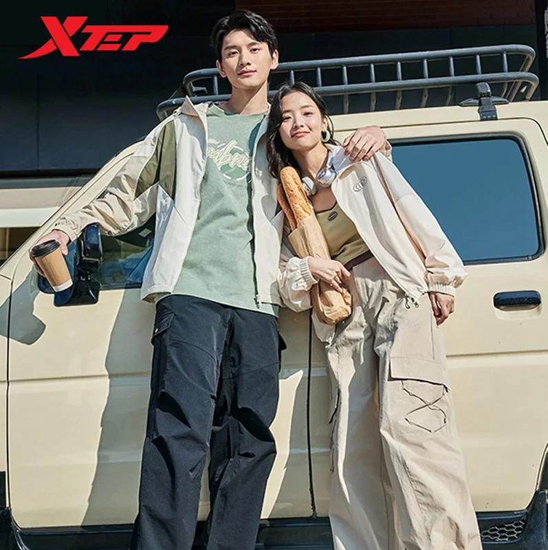 Xtep Skateboarding Shoes for Women 2025 Summer Anti-slip Comfortable Thick-soled Fashion Street Style Sneakers 875218310009