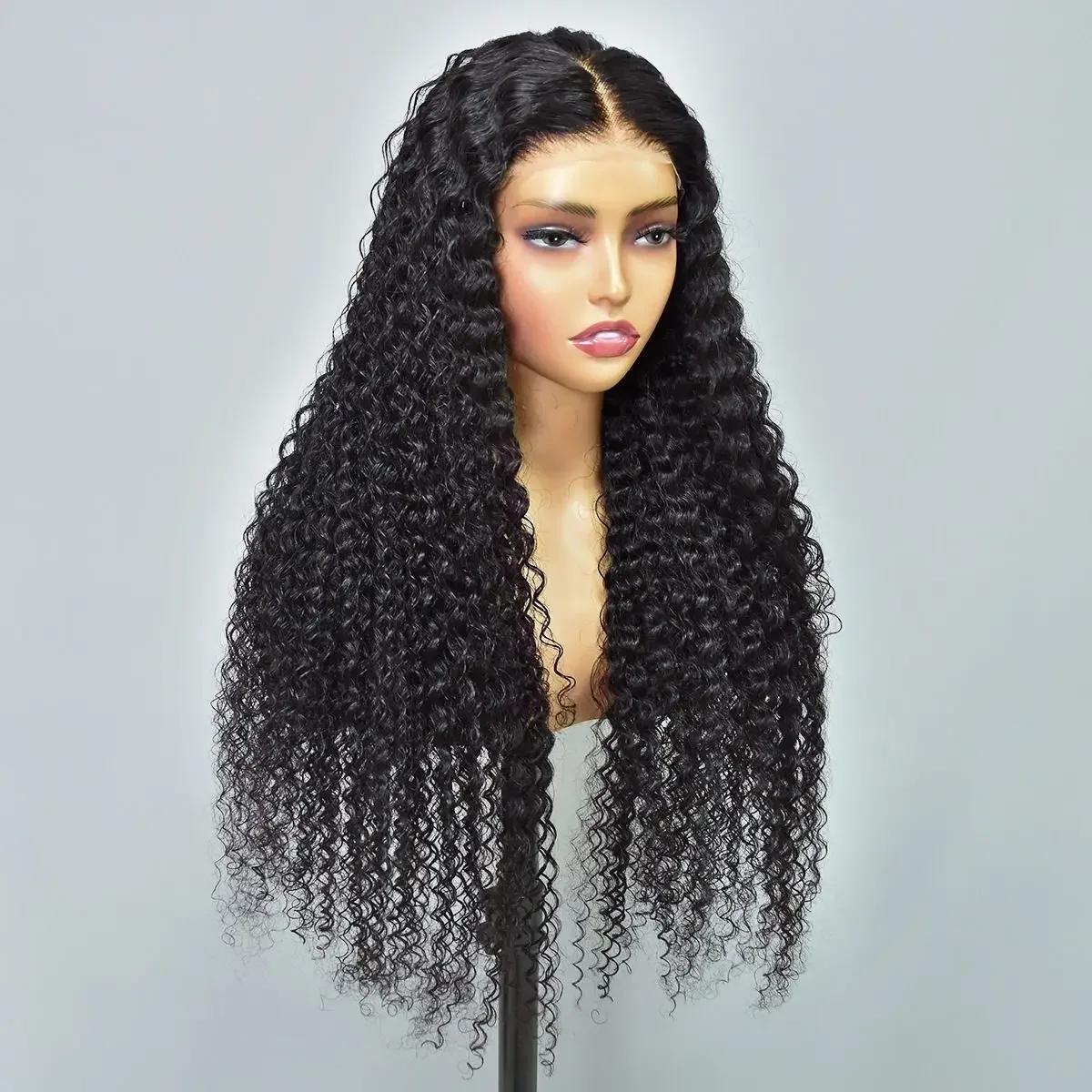 4X6 Glueless Lace Real Hair Wig Water Wave human hair wig