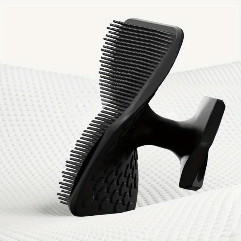 جهاز تنظيف الوجه من السيليكون للرجال مع وسادة تدليك، فرشاة أداة العناية ببشرة اللحية اللطيفة غير المعطرة للتنظيف اليومي #2