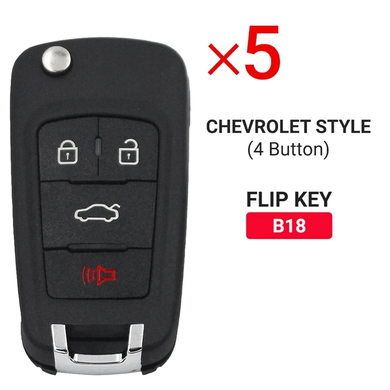 

5Pcs/Lot B-Series KD Remote Car Key For KD900 KD900+ URG200 KD-X2 Mini Chevrolet Style