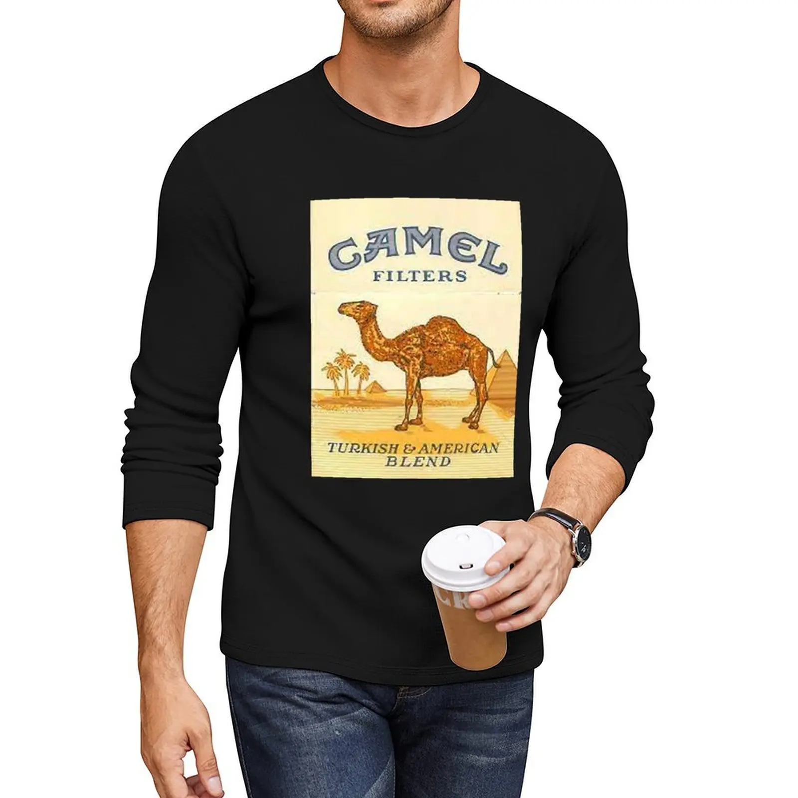 

camel cigarettes Long T-Shirt boys white t shirts vintage t shirt t shirt man mens graphic t-shirts anime