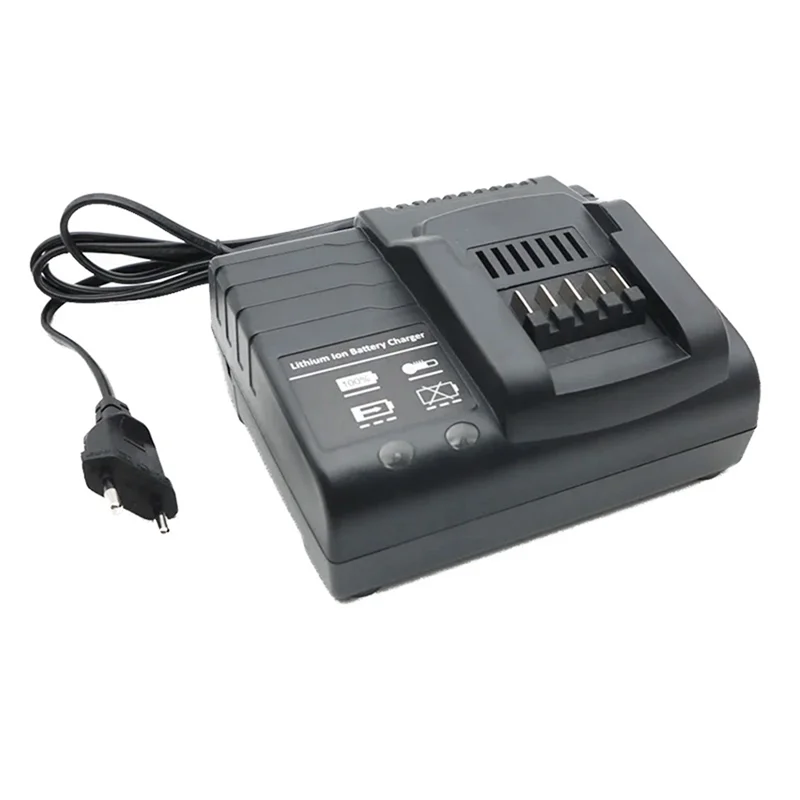 ABJI-Lithium Battery Charger For Metabo 18V Series Li- Battery Electrical Tool Battery Accessories EU PLUG