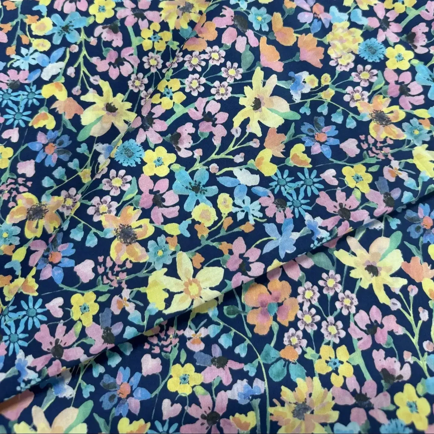 Midsummer Dream 100 Count High-density Cotton Poplin Digital Printed Women's Dress Handmade DIY Clothing Fabric