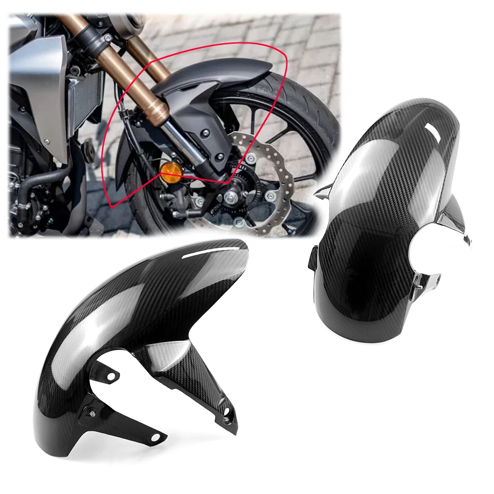 Cbr650r Front Fender for Honda Cb650r Cbr650r Carbon Fiber Motorcycle Modified Front Fender 2019 2020 2021